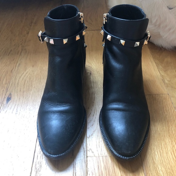 valentino boots studs